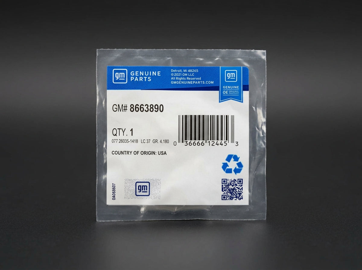 GM Genuine Parts Originalverpackung 8663890